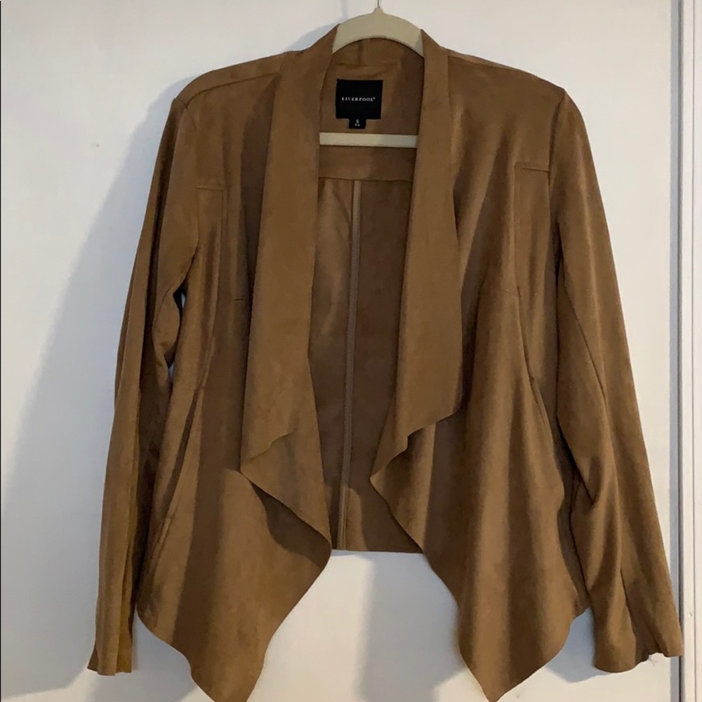 Faux Suede Jacket